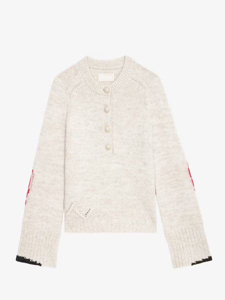 ZADIG&VOLTAIRE - Halty Sweater - Oatmeal