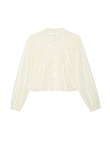 FRAME - The Swing Blouse - Alabaster