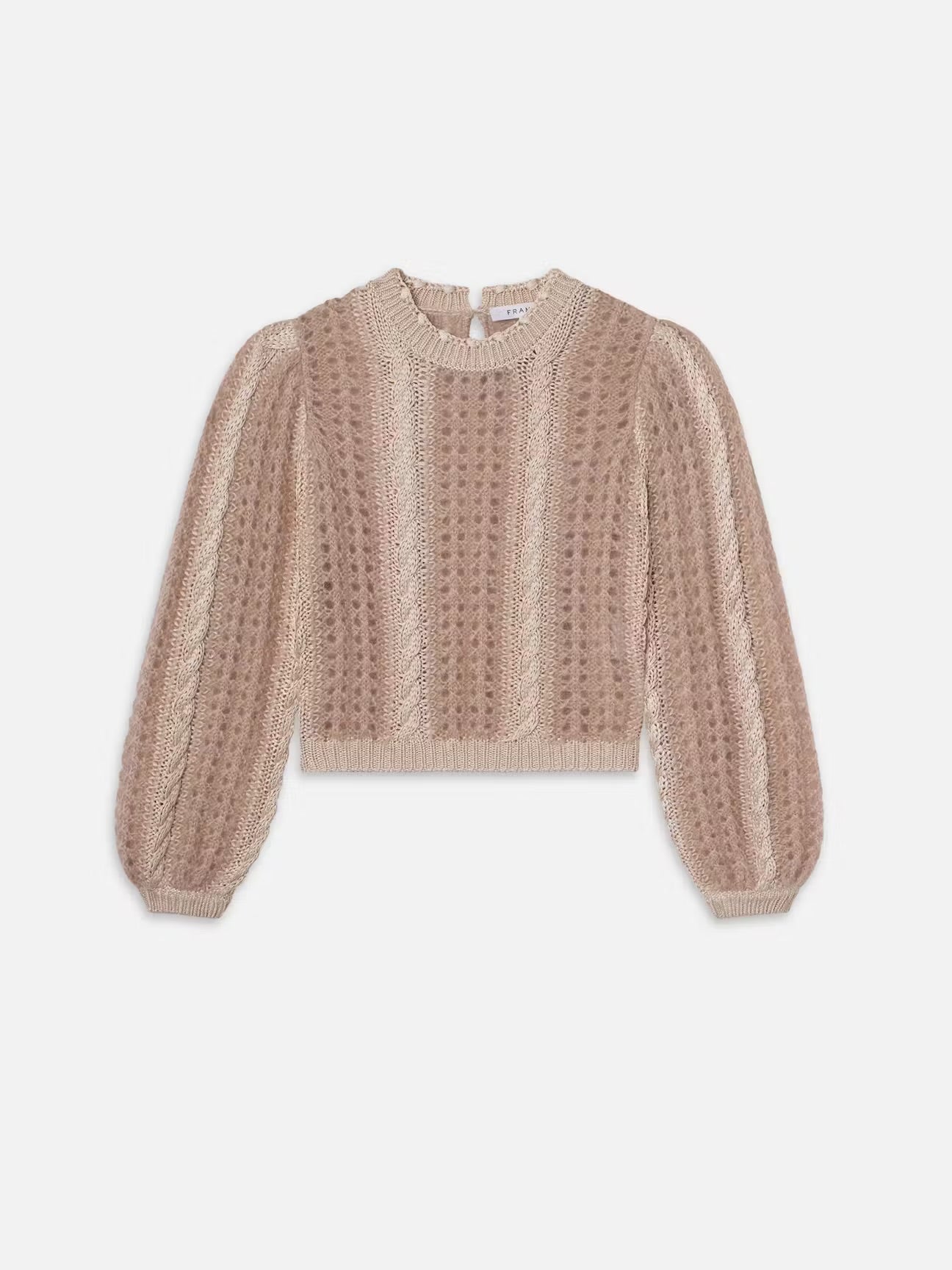 FRAME - Femme Cable Mix Sweater
- Blush Multi