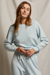 Perfect White Tee - Ziggy Sweatshirt - Baby Blue