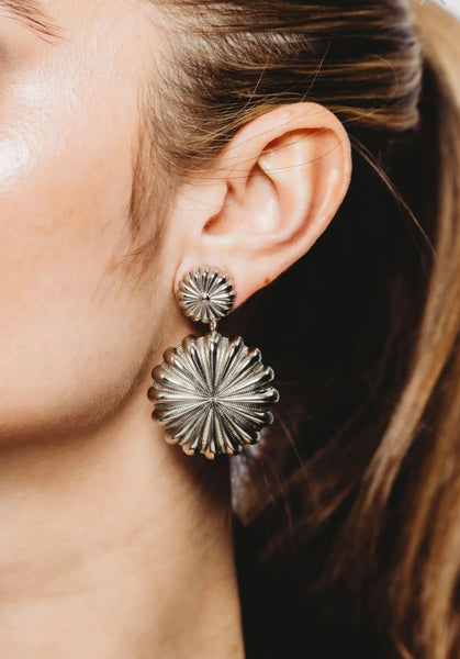 Elizabeth Cole - Valerie Earrings - Silver