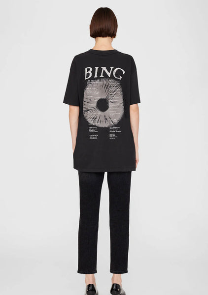 ANINE BING - Walker Tee - Vintage Black