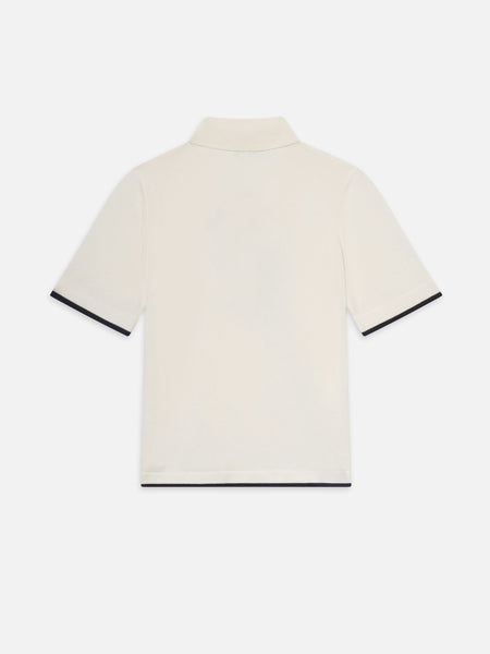 FRAME - The Sport Polo - Cream Multi