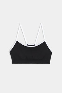 SPLITS59 - Loren Seamless Bra - White/Black & Black/White