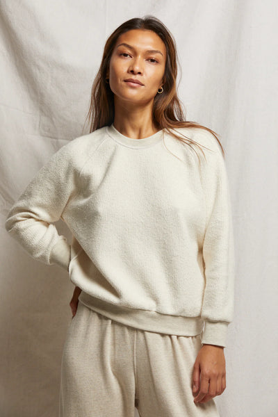 Perfect White Tee - Ziggy Sweatshirt - Oatmeal