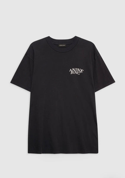 ANINE BING - Walker Tee - Vintage Black