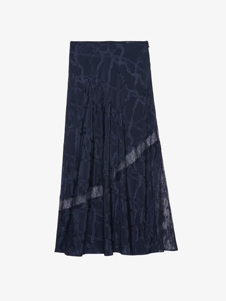 ZADIG&VOLTAIRE - Jaylal Silk Skirt - Encre