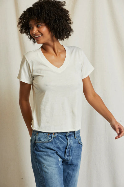 Perfect White Tee - Hendrix - Bright Ivory