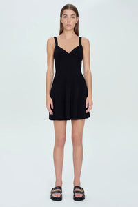 SIMKHAI - Ilari Mini Dress - Black