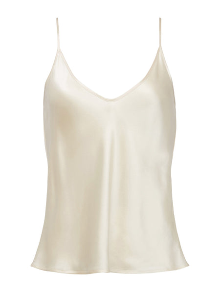 L'AGENCE - Lexi Silk Camisole - Pearl