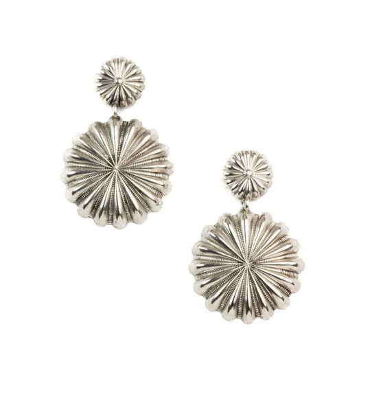 Elizabeth Cole - Valerie Earrings - Silver