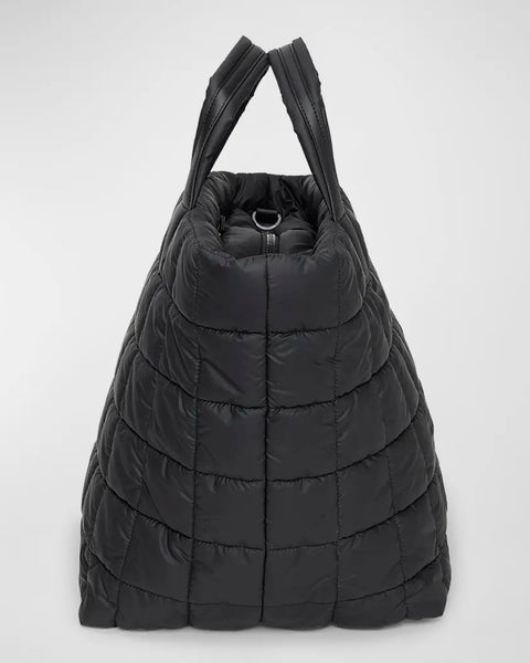 VeeCollective - Porter Padded Weekender Bag - Matte Black