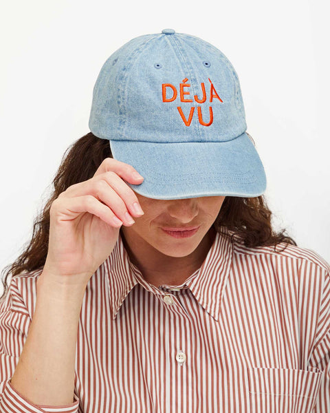 Clare V. - Denim Baseball Hat