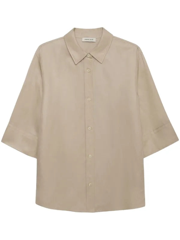 ANINE BING - Mary Shirt - Taupe