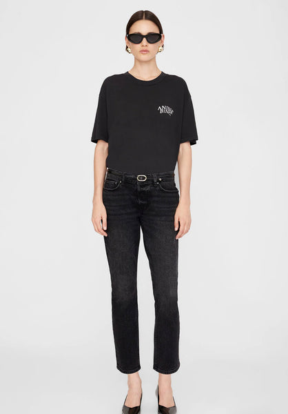 ANINE BING - Walker Tee - Vintage Black