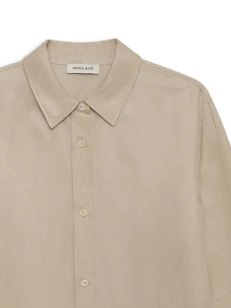 ANINE BING - Mary Shirt - Taupe