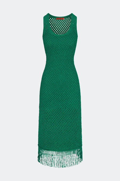 SIMONMILLER - Roca Crochet Dress - Gummy Green