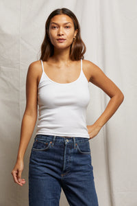 Perfect White Tee - Tiff Tank - White