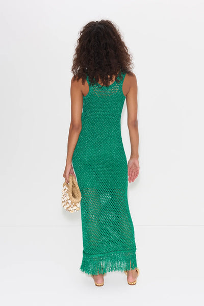 SIMONMILLER - Roca Crochet Dress - Gummy Green