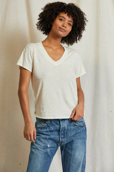 Perfect White Tee - Hendrix - Bright Ivory