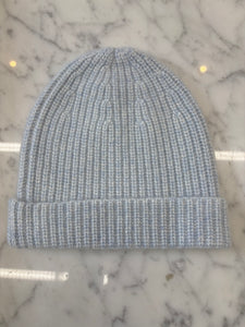 NAADAM - Cashmere Ribbed Beanie - Mist