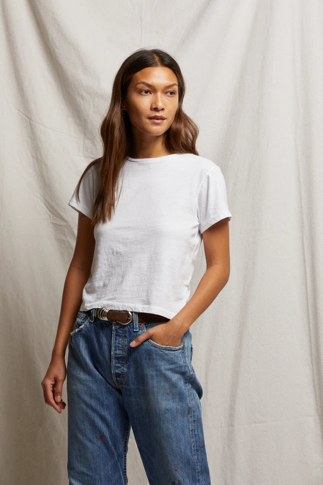 Perfect White Tee - Lisa Tee - White