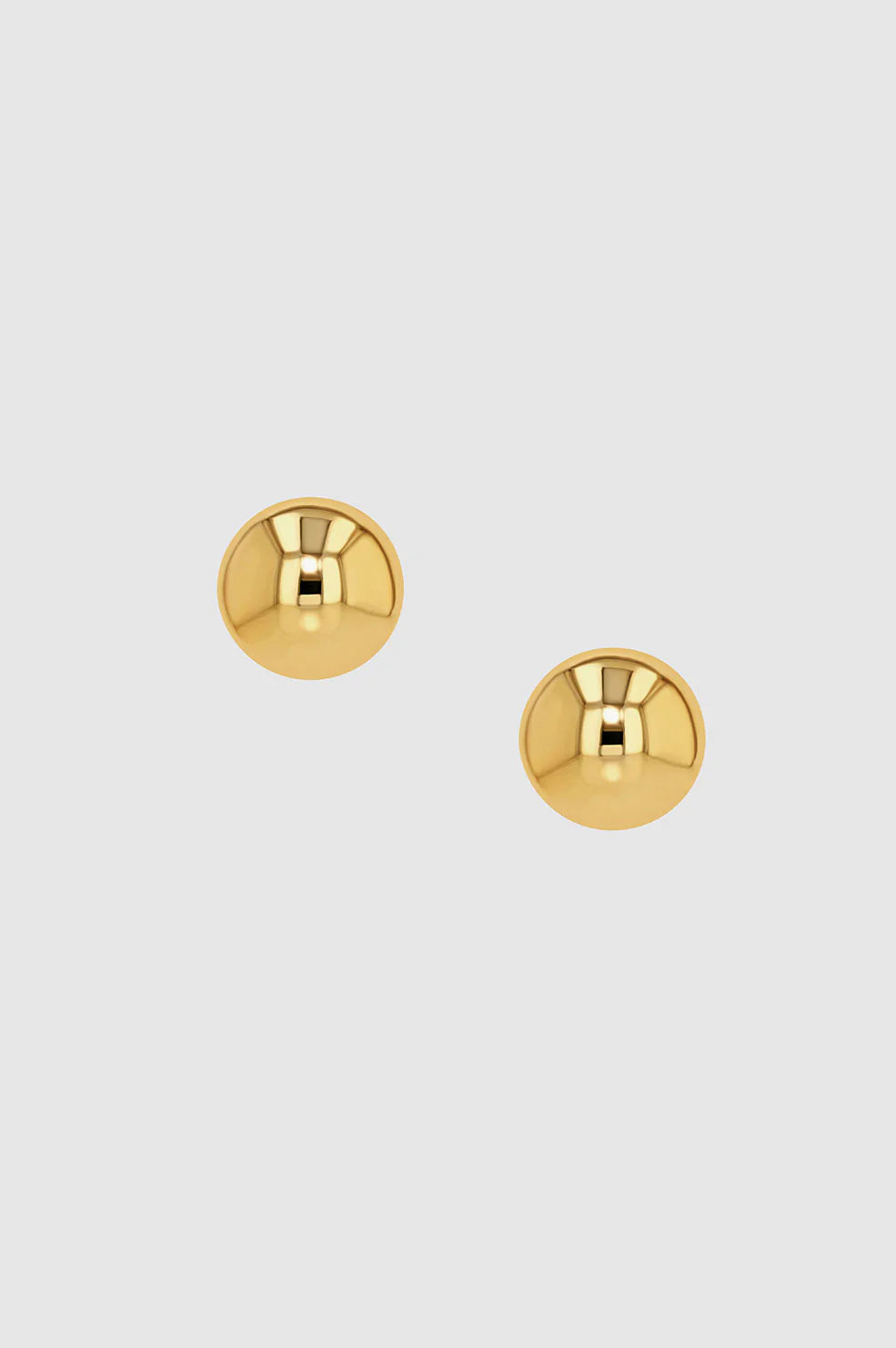 ANINE BING - Dome Earrings - Gold