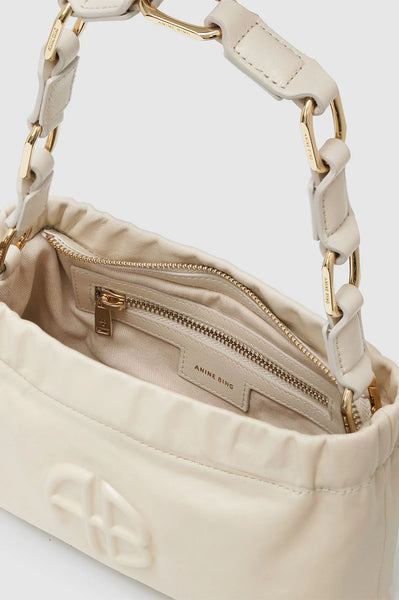 ANINE BING - Small Kate Shoulder Bag - Ivory