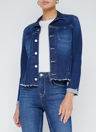 L'AGENCE - Janelle Denim Jacket - Haven