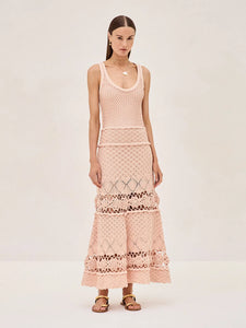 ALEXIS - Aleala Dress - Blush