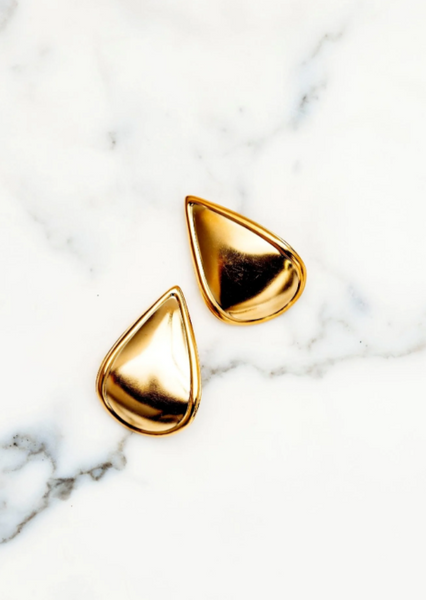 Elizabeth Cole - Archie Earrings - Gold