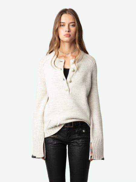 ZADIG&VOLTAIRE - Halty Sweater - Oatmeal