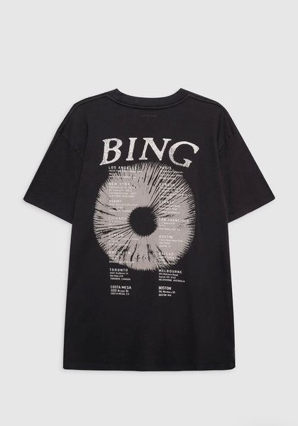 ANINE BING - Walker Tee - Vintage Black