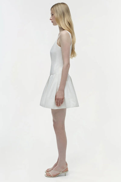 SIMKHAI - Lucy Cotton Mini Dress - White