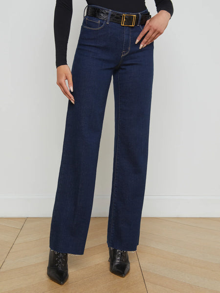 L'AGENCE - Scottie Wide Leg Jean - Koval