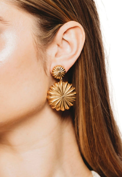 Elizabeth Cole - Valerie Earrings - Gold