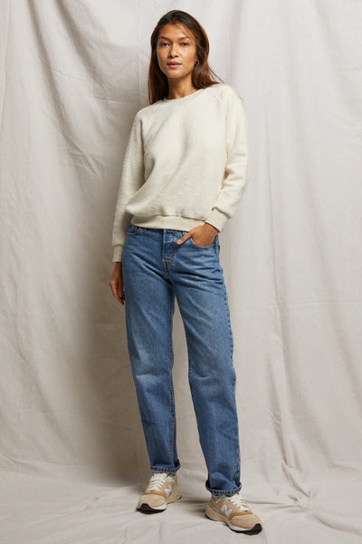 Perfect White Tee - Ziggy Sweatshirt - Oatmeal