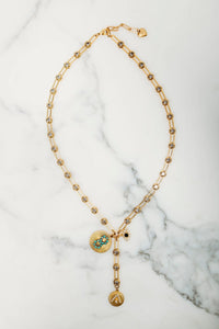 Elizabeth Cole - Laurel Necklace - Gold