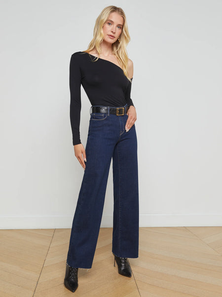 L'AGENCE - Scottie Wide Leg Jean - Koval