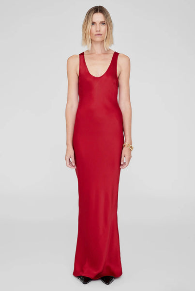 ANINE BING - Alison Dress - Scarlet Red