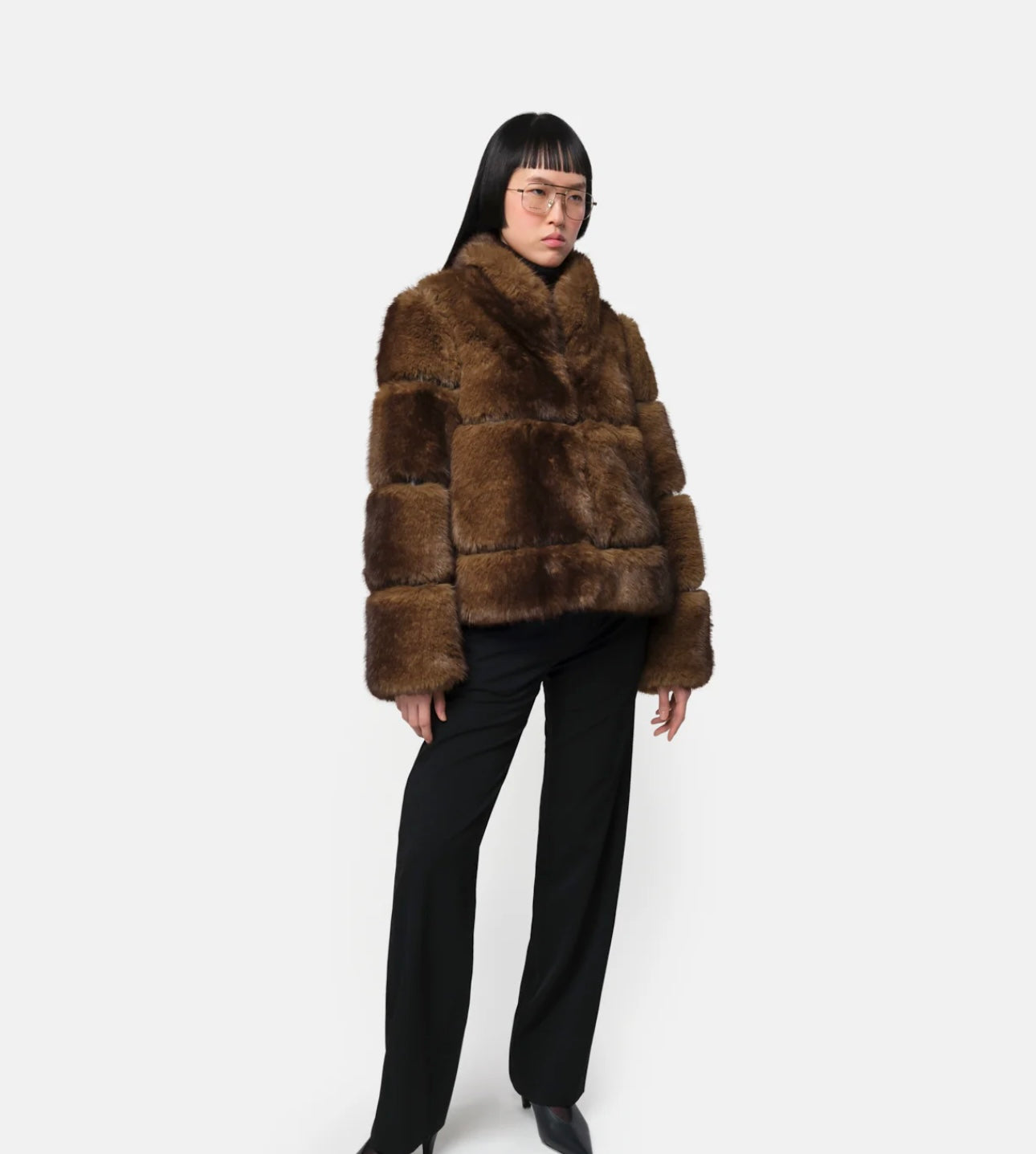 APPARIS - Sai Faux Coat - Mink