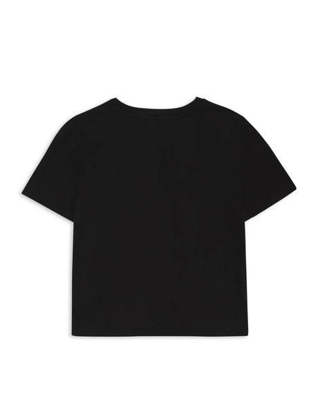 STATESIDE - Cloud Jersey Short Sleeve Tee - Black/White/Clear Sky