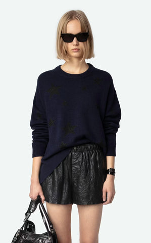 ZADIG&VOLTAIRE - Markus Cashmere Sweater - Encre