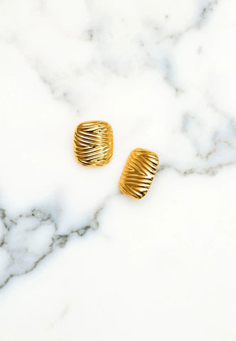 Elizabeth Cole - Almera Earrings - Gold