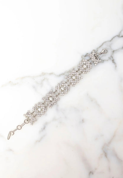 Elizabeth Cole - Floriana Bracelet - Crystal