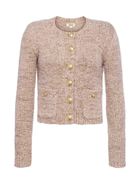 L'AGENCE - Una Cardigan - Dusty Pink Multi