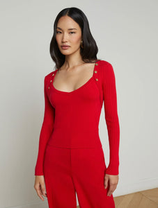 L’AGENCE - Nara Tank Set - Scarlet Red