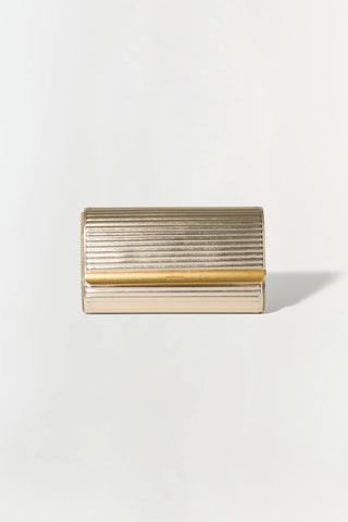 SIMKHAI - Rolo Clutch - Gold