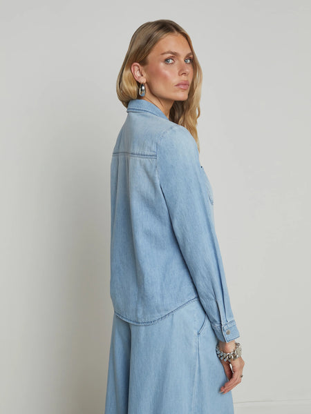 L'AGENCE - Isla Denim Shirt - Lozano