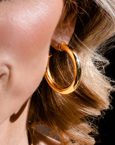 Christina Caruso - Medium Hoop Earring